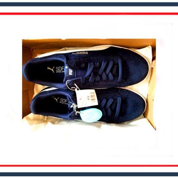 New Rare & Unique Men\'s Genuine Suede (Leather) Puma Shoes, 9.5